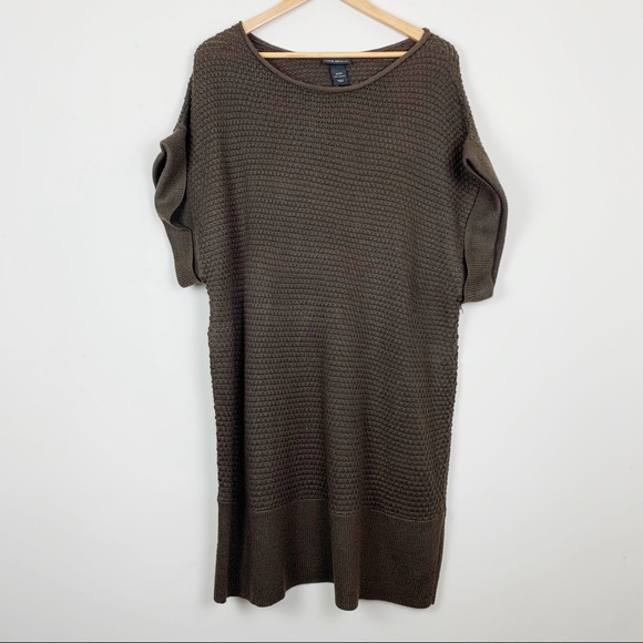 Lane Bryant Waffle Weave Short Sweater Dress - Picture 2 of 10
